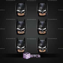 Cosplay STL Files Lego Batman Helmet