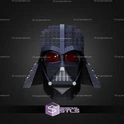Cosplay STL Files Lego Darth Vader Helmet