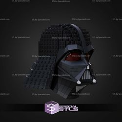 Cosplay STL Files Lego Darth Vader Helmet