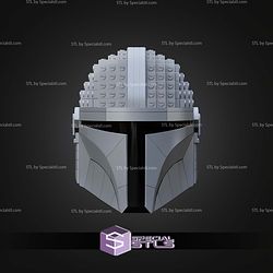 Cosplay STL Files Lego Mandalorian Helmet