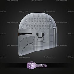 Cosplay STL Files Lego Mandalorian Helmet
