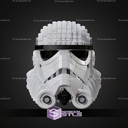 Cosplay STL Files Lego Stormtrooper Helmet