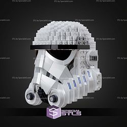 Cosplay STL Files Lego Stormtrooper Helmet