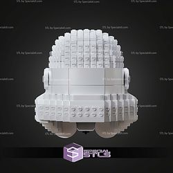Cosplay STL Files Lego Stormtrooper Helmet