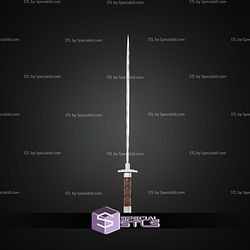 Cosplay STL Files Leonardo Fortnite Katana