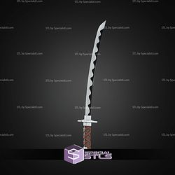 Cosplay STL Files Leonardo Fortnite Katana