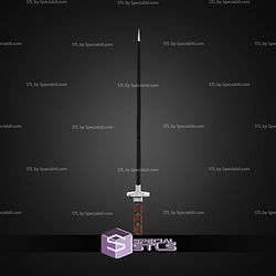 Cosplay STL Files Leonardo Fortnite Katana