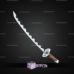 Cosplay STL Files Leonardo Fortnite Katana