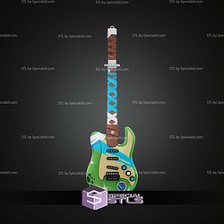 Cosplay STL Files Leonardo Guitar
