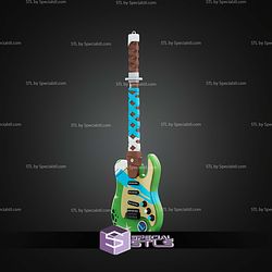 Cosplay STL Files Leonardo Guitar