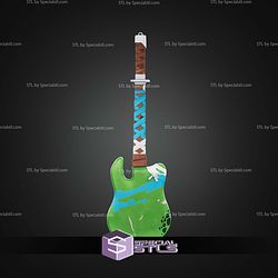 Cosplay STL Files Leonardo Guitar