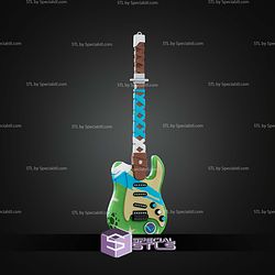 Cosplay STL Files Leonardo Guitar