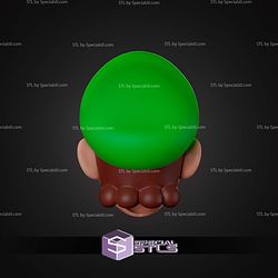 Cosplay STL Files Luigi Helmet
