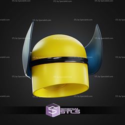 Cosplay STL Files Minion Helmet