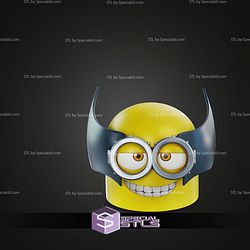Cosplay STL Files Minion Helmet