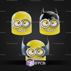 Cosplay STL Files Minion Helmet