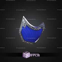 Cosplay STL Files MK2 Kitana Mask