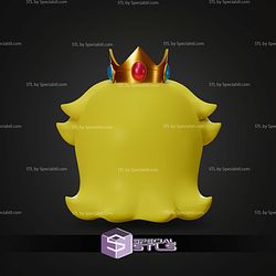 Cosplay STL Files Princess Peach Helmet