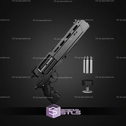Cosplay STL Files Resident Evil Revolver Requiem