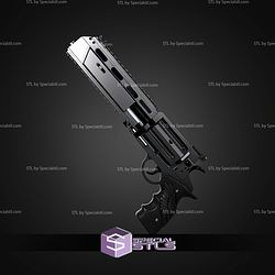 Cosplay STL Files Resident Evil Revolver Requiem