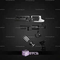 Cosplay STL Files Resident Evil Revolver Requiem