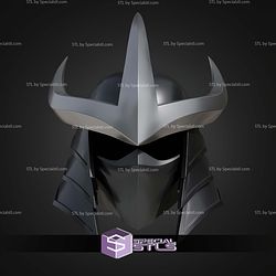 Cosplay STL Files Shredder Helmet