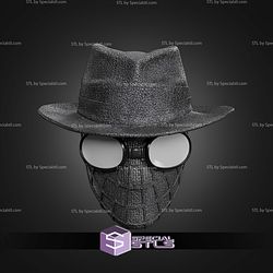 Cosplay STL Files Spider-Man Noir Helmet