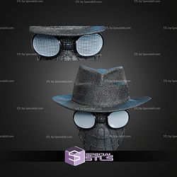 Cosplay STL Files Spider-Man Noir Helmet