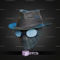 Cosplay STL Files Spider-Man Noir Helmet