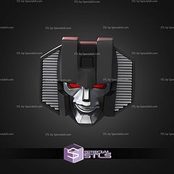 Cosplay STL Files Starscream Helmet