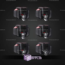 Cosplay STL Files Starscream Helmet