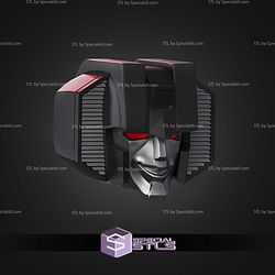 Cosplay STL Files Starscream Helmet