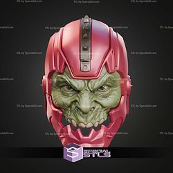 Cosplay STL Files Trap Jaw Helmet