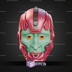 Cosplay STL Files Trap Jaw Helmet
