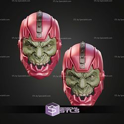 Cosplay STL Files Trap Jaw Helmet
