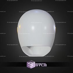 Cosplay STL Files White Ranger Helmet 2026