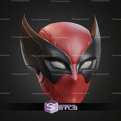 Cosplay STL Files Wolverinepool Helmet