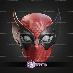 Cosplay STL Files Wolverinepool Helmet