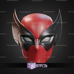 Cosplay STL Files Wolverinepool Helmet