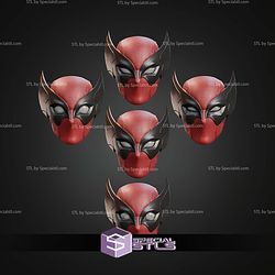 Cosplay STL Files Wolverinepool Helmet