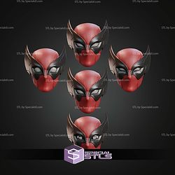 Cosplay STL Files Wolverinepool Helmet