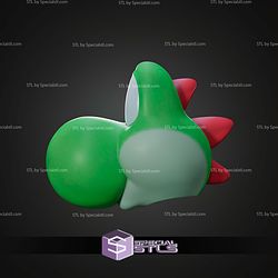 Cosplay STL Files Yoshi Mario Galaxy Helmet