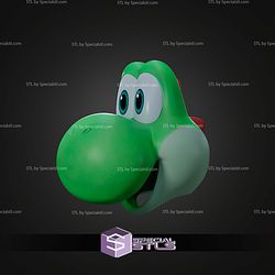 Cosplay STL Files Yoshi Mario Galaxy Helmet