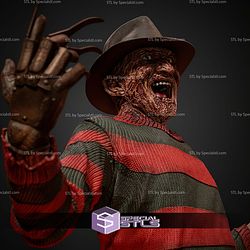 Freddy Krueger Flame Horror Bust STL Files