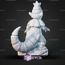 Kaiju Pokemon Galariand Slowbro Galarian Slowking STL Files