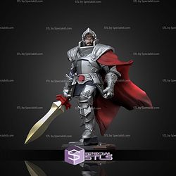 King Arthur v3 STL Miniatures