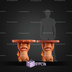 Life Size Table Charmander STL Files