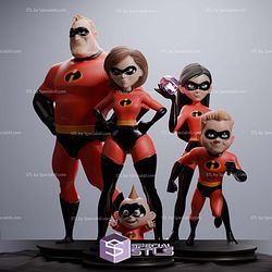 Mrs Incredible The Incredibles Original STL Files