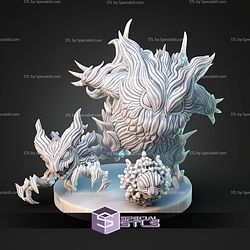Pokemon Poison Ghost Gengar Diorama 3D Printer Files