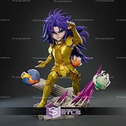Saga Seiya Chibi 160mm STL Files
